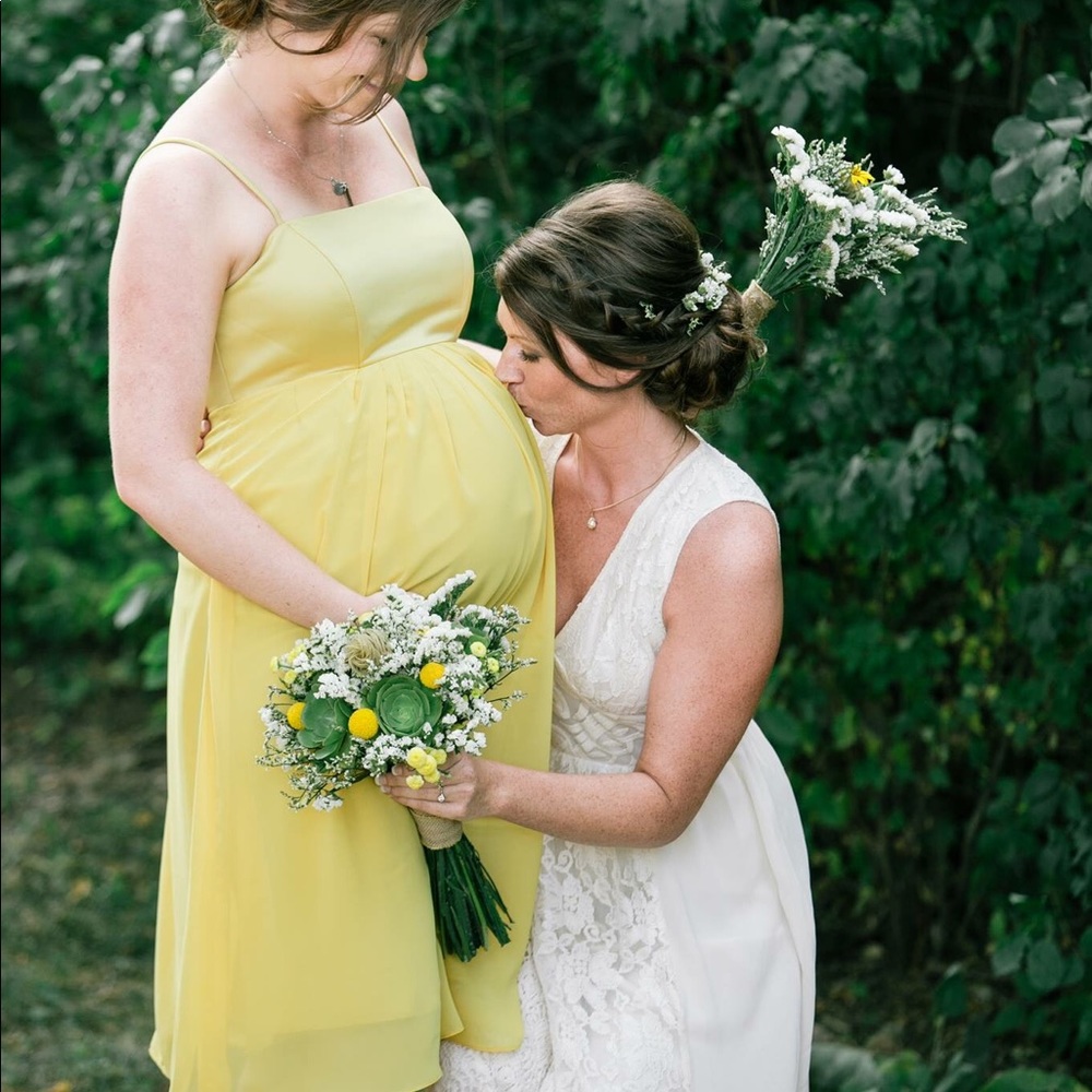 🤰Alfred Sung maternity bridesmaid dress Sz 8